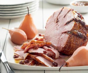 cherry stuffed ham